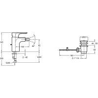 Товар: Смеситель для биде Jacob Delafon Aleo Хром арт-E72279-CP - фото 7 Смеситель для биде Jacob Delafon Aleo Хром арт-E72279-CP — фото 7, Смесители для биде
