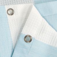 Штора для ванны Fixsen Vafel 180х200 FX-5020C Голубая — фото 4, Шторы для ванной