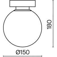 Настенный светильник Maytoni Modern Basic form MOD321WL-01W Белый — фото 3, Бра