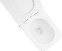 Унитаз Abber Rechteck AC1213P приставной с сиденьем Микролифт — фото 7, Умные унитазы