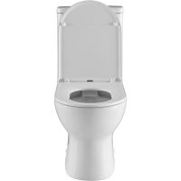 Товар: Унитаз компакт Aquanet Ray-C 326011 без бачка с сиденьем Микролифт - фото 7 Унитаз компакт Aquanet Ray-C 326011 без бачка с сиденьем Микролифт — фото 7, Напольные унитазы