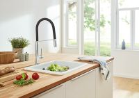 Товар: Смеситель для кухни Grohe Concetto 31491000 Хром Черный - фото 4 Смеситель для кухни Grohe Concetto 31491000 Хром Черный — фото 4, Смесители
