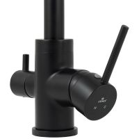 Смеситель для кухни Kaiser Merkur 26744-9 Черный матовый — фото 6, Смесители