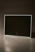 Зеркало Sintesi Armadio 100 SIN-SPEC-ARMADIO-CROMO-100 с подсветкой Хром матовый с сенсорным выключателем — фото 7, Зеркала в ванную комнату