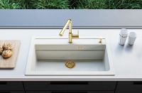 Кухонная мойка Alveus Granital Atrox 40 Concrete G81 790x500 1140446 Бетон — фото 2, Кухонные мойки