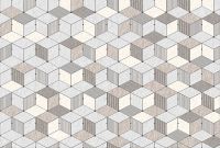 Фреска Ortograf Forma 32612 Фактура флок FLK Флизелин (4*2,7) Голубой/Коричневый/Бежевый, Геометрия — фото 2, Фрески