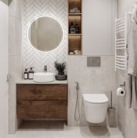 Тумба под раковину BelBagno Etna-H60 80 ETNA-H60-800-2C-SO-RW-P подвесная Rovere Moro — фото 18, Тумбы под раковину