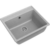 Кухонная мойка GranFest Vertex GF-V-580 Серая — фото 1, Кухонные мойки