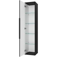 Товар: Шкаф пенал Brevita Savoy 35 SAV-05035-030 подвесной Черный матовый - фото 6 Шкаф пенал Brevita Savoy 35 SAV-05035-030 подвесной Черный матовый — фото 6, Мебель для ванной