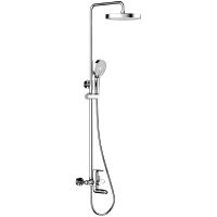 Душевая система Frap H17 F2417 Хром — фото 1, Душевые стойки