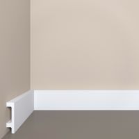 Плинтус Bello Deco XPS П 15 00-00103776 2000x60x15 мм — фото 1, Плинтуса напольные