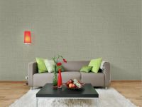 Обои Casadeco Tweed 85477345 Винил на флизелине (0,53*10,05) Зеленый, Однотонные/Рогожка — фото 2, Обои для стен