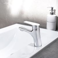 Смеситель для раковины Ростовская Мануфактура Сантехники SL132-001F Хром — фото 3, Смесители