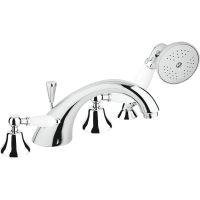 Смеситель на борт ванны Cezares First-BVD-01-Bi Хром — фото 1, Смесители на борт ванны