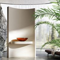 Раковина-чаша Abber Kristall 50 AT2802Opal Коричневая — фото 4, Раковины накладные