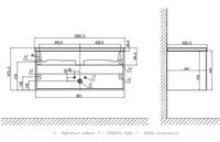 Тумба под раковину Velvex Klaufs 100 tpKLA.100.1Y.NEW-617.217 подвесная Шатанэ Черная — фото 5, Тумбы под раковину