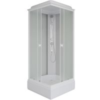 Душевая кабина Niagara Promo 100x100 P100/26Q/MT без гидромассажа — фото 1, Душевые кабины