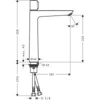 Товар: Смеситель для раковины Hansgrohe Talis Select E 71753000 Хром - фото 5 Смеситель для раковины Hansgrohe Talis Select E 71753000 Хром — фото 5, Смесители для раковины