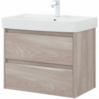 Тумба под раковину Aquanet Nova Lite 75 287885 подвесная Орех светлый — фото 3, Тумбы под раковину