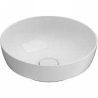 Раковина-чаша Globo T-Edge 37 B6T38.BI*0 Белая — фото 1, Раковины накладные