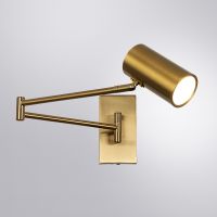 Товар: Настенный светильник Artelamp Posterior A2490AP-1PB Белый Полированная медь - фото 3 Настенный светильник Artelamp Posterior A2490AP-1PB Белый Полированная медь — фото 3, Светильники