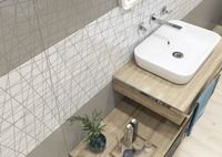 Товар: Керамический декор Cersanit Vegas серый VG2U091 25х75 см - фото 3 Керамический декор Cersanit Vegas серый VG2U091 25х75 см — фото 3, Керамическая плитка