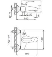 Товар: Смеситель для ванны Frap H04 F3204 Хром - фото 8 Смеситель для ванны Frap H04 F3204 Хром — фото 8, Смесители