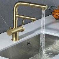 Смеситель для кухни ZorG Inox SZR-3216 BRONZE Бронза — фото 2, Смесители для кухни