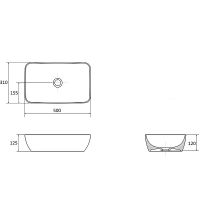 Товар: Раковина-чаша Ravak Uni Slim R 50 XJX0D150000 Черная матовая - фото 3 Раковина-чаша Ravak Uni Slim R 50 XJX0D150000 Черная матовая — фото 3, Раковины накладные