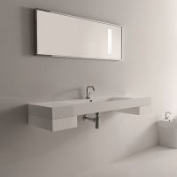 Раковина Kerasan Cento 140 353501*1 Белая — фото 5, Раковины