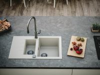 Кухонная мойка Alveus Granital Cadit 70 Carbon G91 790x500 1131361 Угольная — фото 3, Кухонные мойки