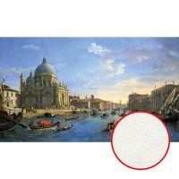 Фреска Ortograf Венеция 33465 Фактура флок FLK Флизелин (4,6*2,7) Синий/Бежевый, Город/Пейзаж — фото 1, Фрески