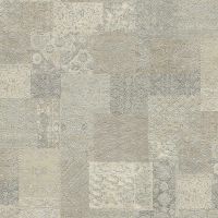 Обои Emiliana Parati Tesori dOriente 97203 Винил на флизелине (1,06*10,05) Бежевый/Серебряный, Пэчворк/Орнамент — фото 1, Обои для стен