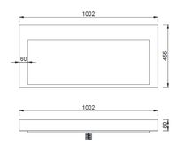 Раковина Boheme Armadi Art Flat 100 859-100 Белая — фото 4, Раковины