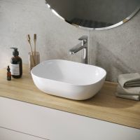 Товар: Раковина-чаша Grossman Style 45 GR-3051 Белая - фото 2 Раковина-чаша Grossman Style 45 GR-3051 Белая — фото 2, Раковины накладные