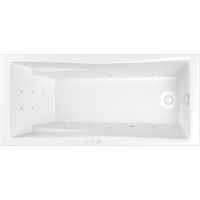 Акриловая ванна Whitecross Palace 170x75 0104.170075.100.SMART.WH с гидромассажем — фото 1, Ванны