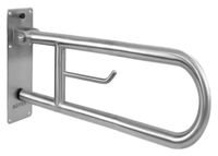 Поручень полукруглый Nofer 15051.60.B хром, глянцевый — фото 1, Аксессуары для ванной