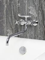 Смеситель для ванны Viko универсальный Хром арт-V-1115 — фото 2, Смеситель для ванны