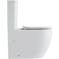 Товар: Унитаз компакт Black&White Universe 7789W с бачком и сиденьем Микролифт - фото 3 Унитаз компакт Black&White Universe 7789W с бачком и сиденьем Микролифт — фото 3, Унитазы