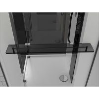 Душевая кабина Black&White Galaxy 8708000 с гидромассажем — фото 6, Душевые кабины