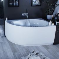 Акриловая ванна Aquatek Вирго 150х100 R VIR150-0000025 без гидромассажа с фронтальной панелью с каркасом (разборный) со слив-переливом — фото 3, Акриловые ванны