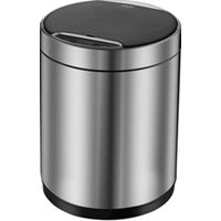 Ведро для мусора WeltWasser Kidy MT 9L 10000003978 сенсорное Матовая сталь — фото 1, Мусорные ведра