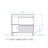 Товар: Тумба под раковину Style Line Берлин 90 R ЛС-00002288 Соната - фото 6 Тумба под раковину Style Line Берлин 90 R ЛС-00002288 Соната — фото 6, Мебель для ванной