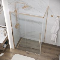 Товар: Душевой уголок Grossman Galaxy 130х70 120.K33.01.1370.32.00 профиль Золото сатин стекло прозрачное - фото 9 Душевой уголок Grossman Galaxy 130х70 120.K33.01.1370.32.00 профиль Золото сатин стекло прозрачное — фото 9, Душевые уголки