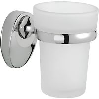 Стакан для зубных щеток Haiba HB1606 Хром — фото 1, Мыльницы