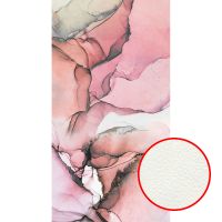 Фреска Ortograf Fluid art 34038 Фактура флок FLK Флизелин (1,6*3) Розовый, Абстракция — фото 1, Фрески