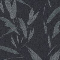 Обои AS Creation New Elegance 37549-2 Винил на флизелине (0,53*10,05) Черный, Листья — фото 1, Обои для стен