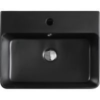 Товар: Раковина Esbano Circon 52 ESRNCIRC52MB Черная матовая - фото 2 Раковина Esbano Circon 52 ESRNCIRC52MB Черная матовая — фото 2, Раковины накладные