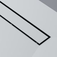 Душевой лоток AM.PM MasterFlow 50 W01SC-U11-050-04SB с решеткой Хром матовый / под плитку Tile — фото 22, Душевые лотки