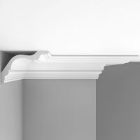 Карниз Decomaster 96276 2400x150x220 мм — фото 1, Карнизы